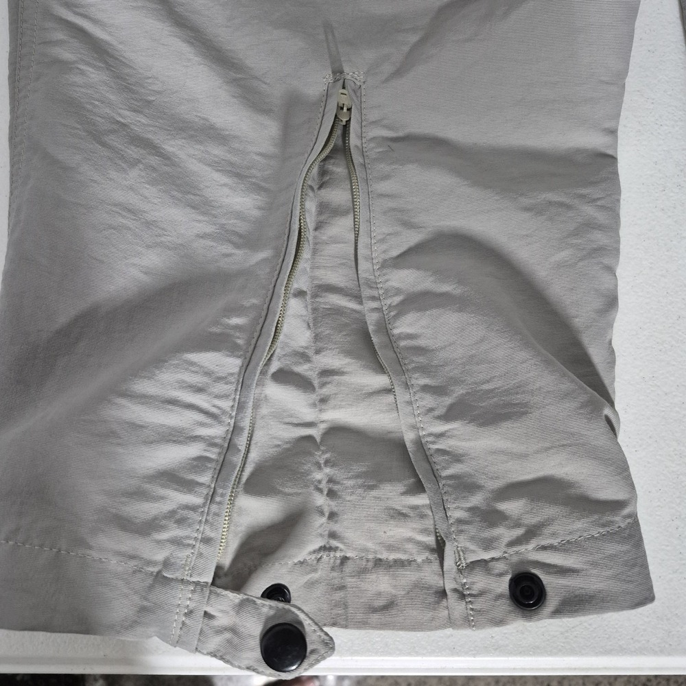 The North Face Pants Womens L Gray Stretch Convertible‎ Zip Ankle Hiking Outdoor - Picture 3 of 9